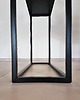 kwietniki Kwietnik metalowy czarny stalowy 60x25x80cm 4