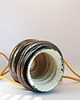 lampy wiszące Lampa wisząca ceramiczna Dzwonek czarno biała 3
