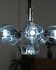 lampy wiszące Żyrandol, włoski design, szkło Murano, lata 70, produkcja: Włochy 1