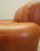 fotele Fotel skórzany, włoski design, lata 70, produkcja: Włochy 8