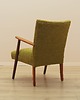 fotele Fotel zielony, duński design, lata 60, produkcja: Dania 2