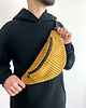 saszetka nerka Musztardowa nerka sztruks welur 5