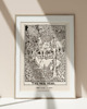 plakaty Plakat vintage szkic deer - JELENIE 1