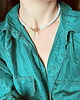 srebrne naszyjniki Capsule Pearls GOLD unisex 3