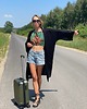 topy damskie Letni dwustronny patchworkowy top bez pleców 1