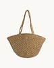 torby na ramię Koszyk Raffia Basketbag cacao brown duży 5