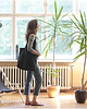 torby na ramię Lazy bag torba czarna na zamek / vegan / eco 8