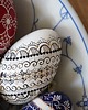 jajka wielkanocne Pisanki batik tradycyjne kolorowe 3