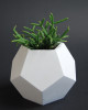 doniczki ZESTAW doniczek  betonowych  Dodekahedron 1+2 5