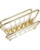 gazetniki Gazetnik stojak na gazety vintage, Niemcy lata 70., styl Hollywood Regency 7