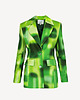 komplety damskie Zielony bawełniany garnitur damski 4