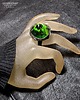 pierścionki - różne Zielony pierścień Magiczny. Zieleń to kolor nadziei Szklany handmade 6