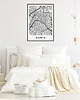 plakaty Plakat Paris Paris Paryż mapa 7