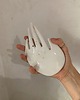 pojemniki na biżuterię Ceramiczna Łapka Handmade Talerzyk na Biżuterię Dalmatyńczyk w Złote Ciapki 3