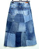 spódnice maxi Długa jeansowa spódnica r.42 6