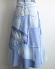 spódnice maxi Patchworkowa spódnica jeans r.40 4