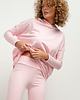 legginsy Spodnie dresowe legginsy T382, jasnoróżowe 1