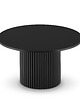 stoliki kawowe Stolik ryflowany Riffel Black 2
