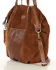 torby na ramię Torba skórzana zamszowa shopper z kieszeniami - brązowy 3