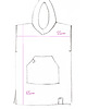 bielizna i piżamy dla dziewczynki Surf Poncho HugMe made by 7084 3