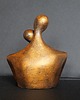figurki i rzeźby Rzeźba Para Zakochanych złota wys. 11,6 cm 3