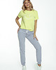 t-shirt damskie Koszulka Bawełniany Klasyczny T-shirt  Fresh Lemon 2