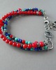 bransoletki srebrne - koral-turkus-lapis-bransoletka 2