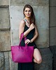 torby na ramię Torba skórzana Hella fuksja marki bolsa 11