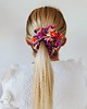 gumki do włosów Scrunchie do włosów, gumka do włosów z wiskozy Letnia fiesta MAXI PLUS 6