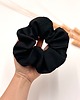 gumki do włosów Scrunchie/frotka Czarna Big 2