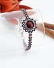 bransoletki - inne Crystal molecule red&navy 2