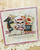 kartki scrapbooking Kartka Zakończenie Roku Szkolnego, dla nauczyciela wychowawcy "Sowa 8" 1