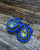kolczyki soutache Peacock Eye-kolczyki soutache 4