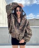kurtki damskie Camo looseZip oversize jacket 6