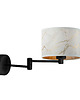 kinkiety Kinkiet w stylu glamour BRAGE MARMUR 3
