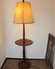 lampy podłogowe Lampa podłogowa ze stolikiem Modern,lata 40. 2