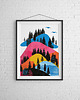plakaty Plakat - W Beskidach 1