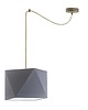 lampy do pokoju dziecka Niebieska lampa wisząca typu pająk do pokoju dziecka KANO KIDS D1 4