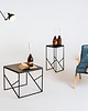 meble - stoły i stoliki - stoliki kawowe Minimalistyczny designerski stolik boczny nocny pomocniczy FANCY BASIC - czarny 2