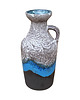 wazony Ceramiczny wazon z uchem, fat lava, Strehla Keramik, Niemcy, lata 70. 8