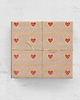 akcesoria różne papier do pakowania -serduszko folk 032 kraft 1