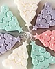 dekoracje świąteczne Świąteczna Świeca Sojowa Choinka - Pastelowa Magia Świąt 2