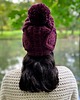 czapki damskie Czapka Handmade Hero Bordo 1
