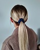 gumki do włosów Gumka jedwabna, scrunchie, gumka do włosów, gumka satynowa tajemnicza noc MINI 2