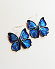kolczyki - inne Kolczyki Motyle Kobaltowe 5