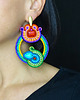 kolczyki soutache Gigi- duże i etniczne kolczyki soutache 3