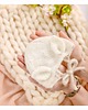 czapki dziecięce Bonetka Tuliś biała Baby Alpaka + Merino 1