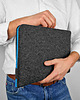etui na laptopa GRAFITOWE ETUI MacBook turkusowy zamek 2