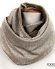 szale damskie Szal, Komin, Tuba, Etola - Tweed Camel 2