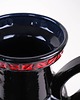 wazony Wazon ceramiczny z reliefowym wzorem West Germany, lata 70. 5